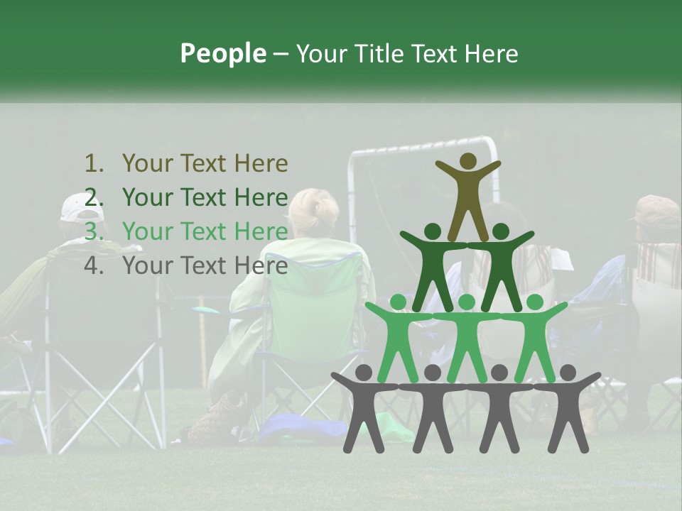 Goal Watching Active PowerPoint Template