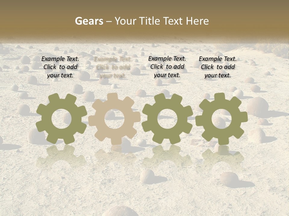 Sphere Stone Ball PowerPoint Template