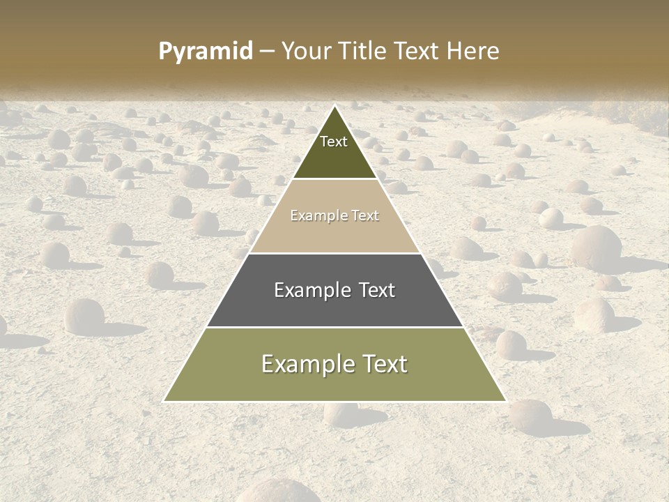 Sphere Stone Ball PowerPoint Template