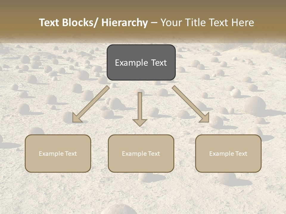 Sphere Stone Ball PowerPoint Template