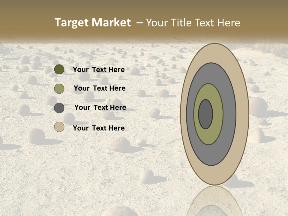 Sphere Stone Ball PowerPoint Template