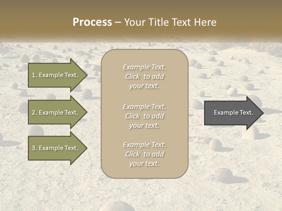 Sphere Stone Ball PowerPoint Template