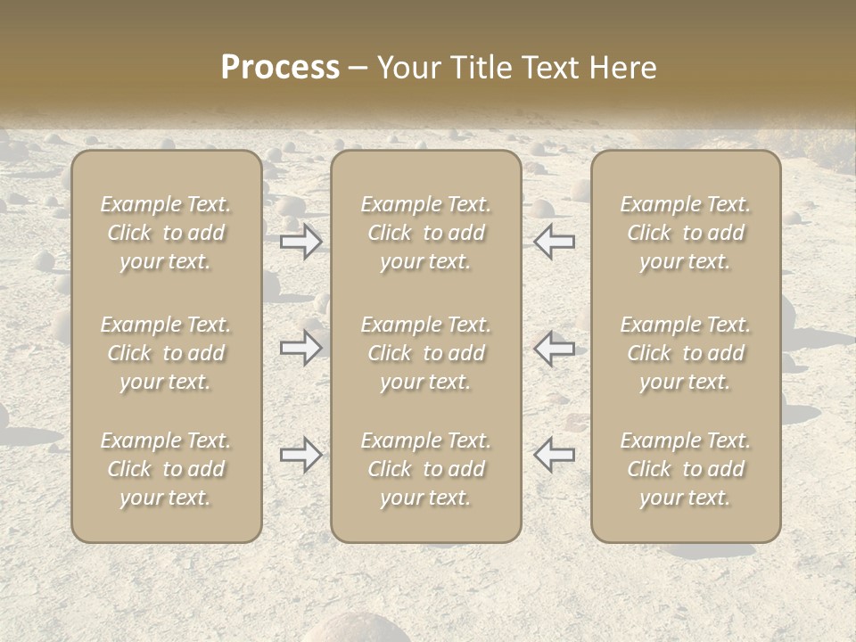 Sphere Stone Ball PowerPoint Template