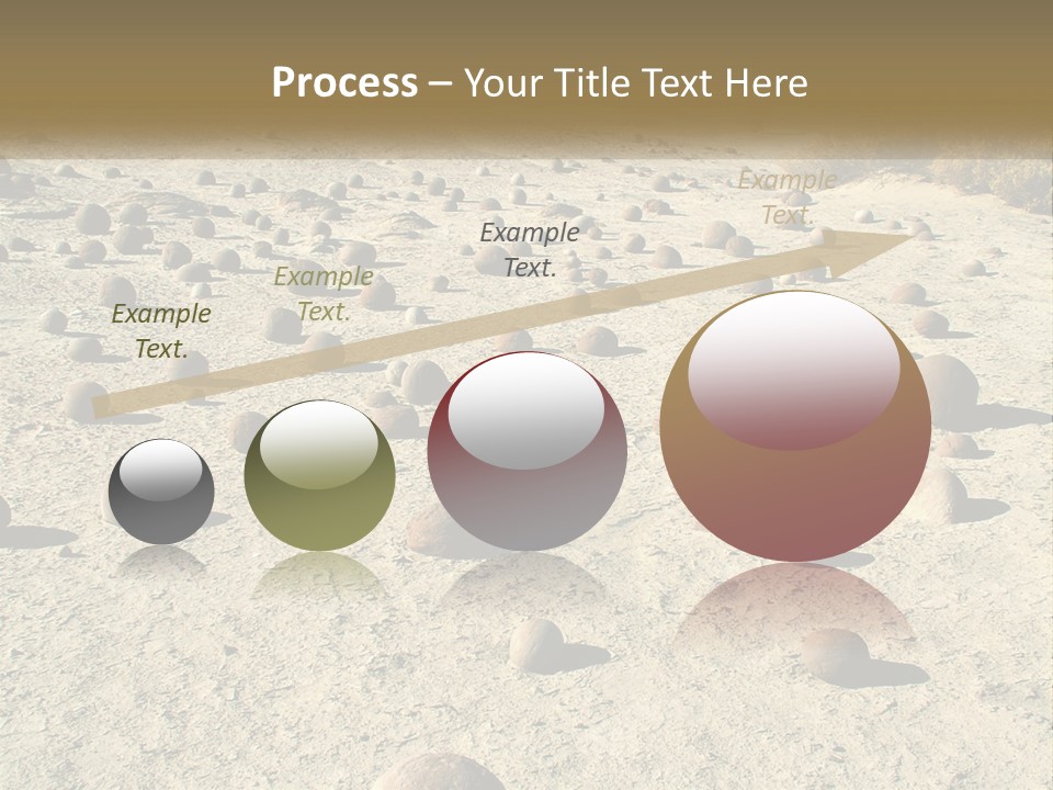 Sphere Stone Ball PowerPoint Template