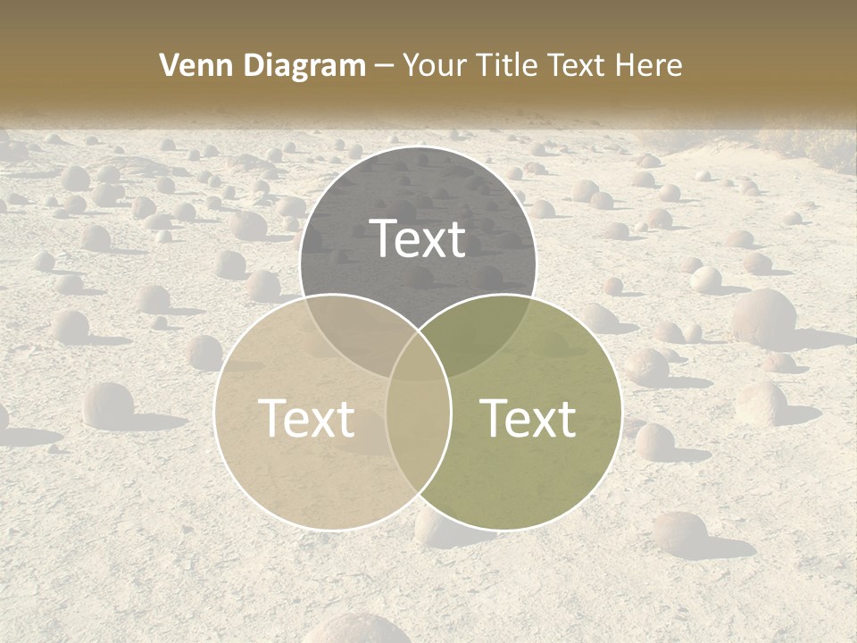 Sphere Stone Ball PowerPoint Template