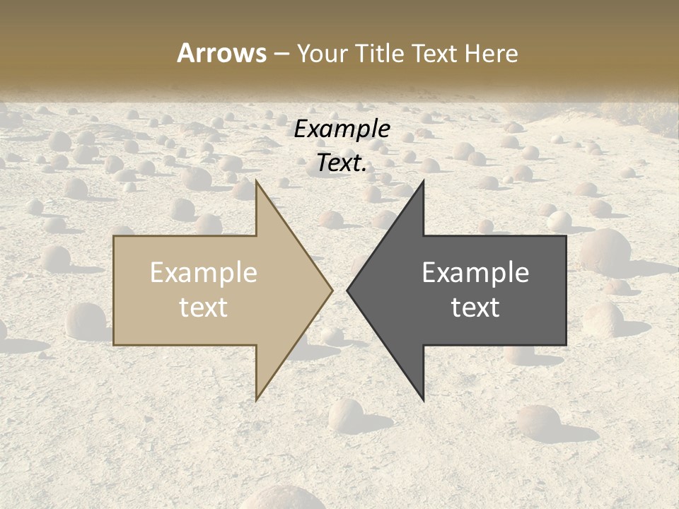 Sphere Stone Ball PowerPoint Template