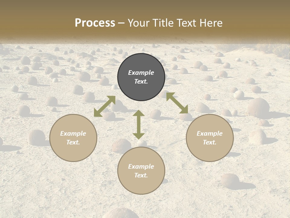 Sphere Stone Ball PowerPoint Template