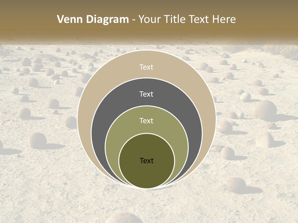 Sphere Stone Ball PowerPoint Template