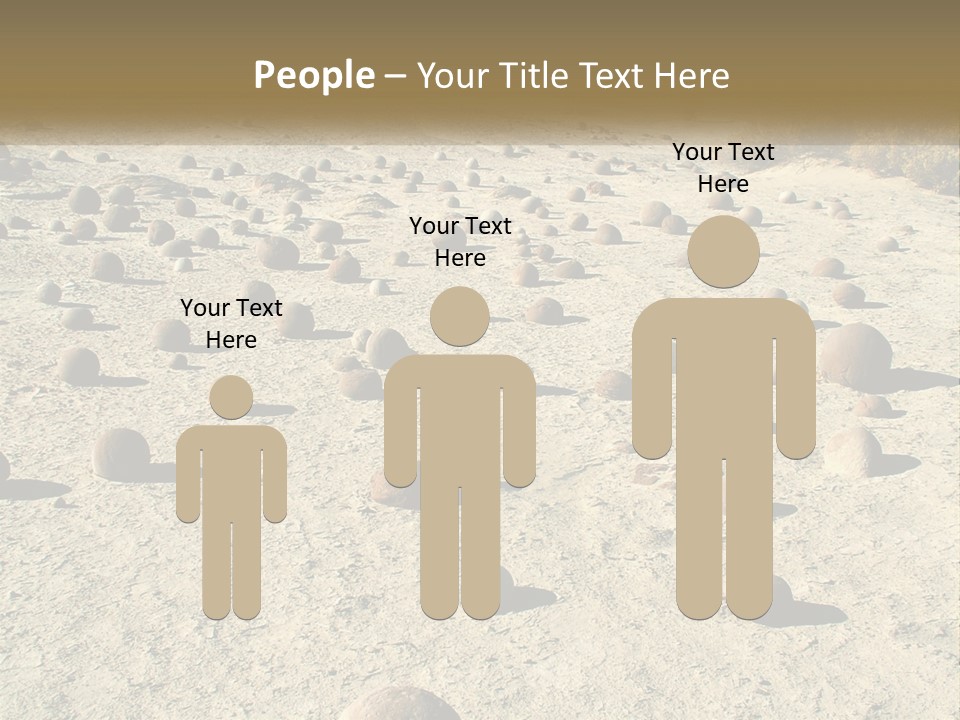 Sphere Stone Ball PowerPoint Template