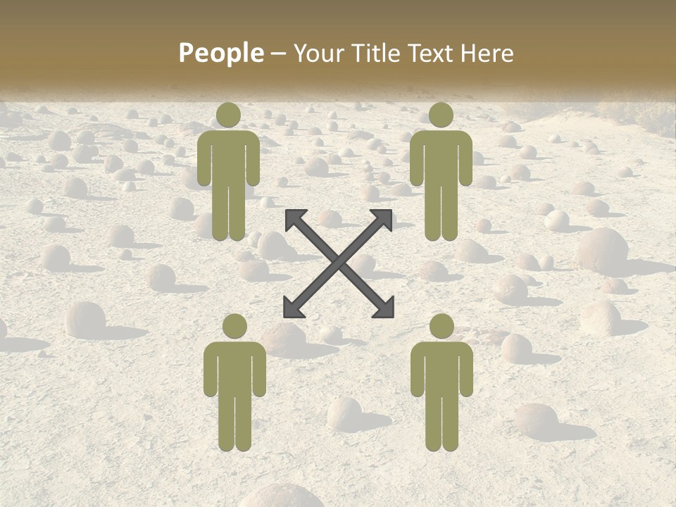 Sphere Stone Ball PowerPoint Template