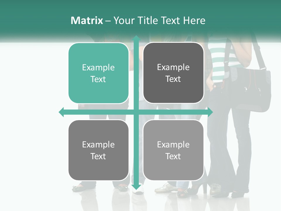 School Woman Book PowerPoint Template