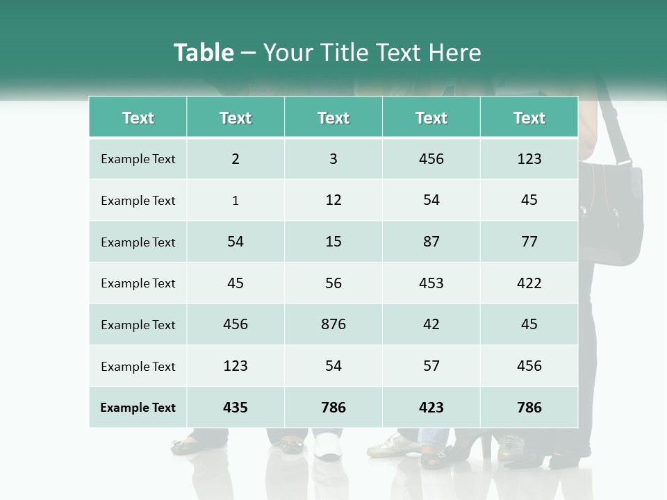 School Woman Book PowerPoint Template