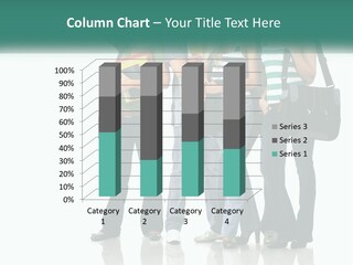 School Woman Book PowerPoint Template