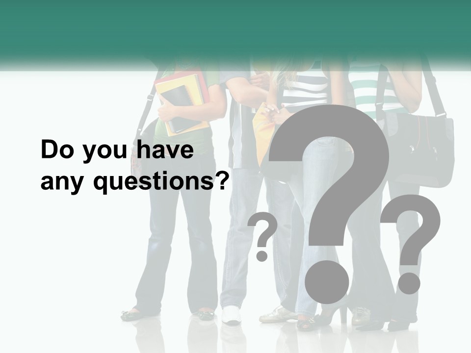 School Woman Book PowerPoint Template