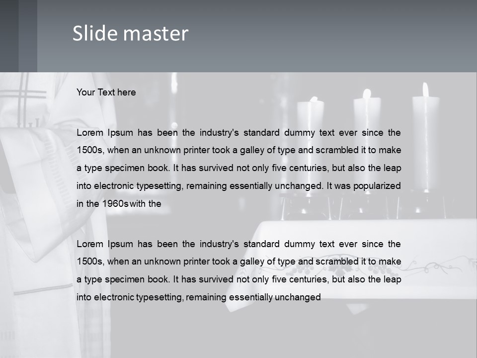 Calm God Celebration PowerPoint Template