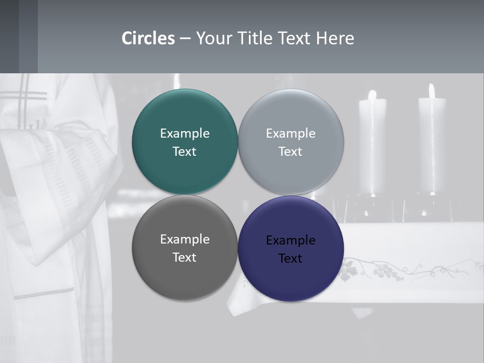 Calm God Celebration PowerPoint Template