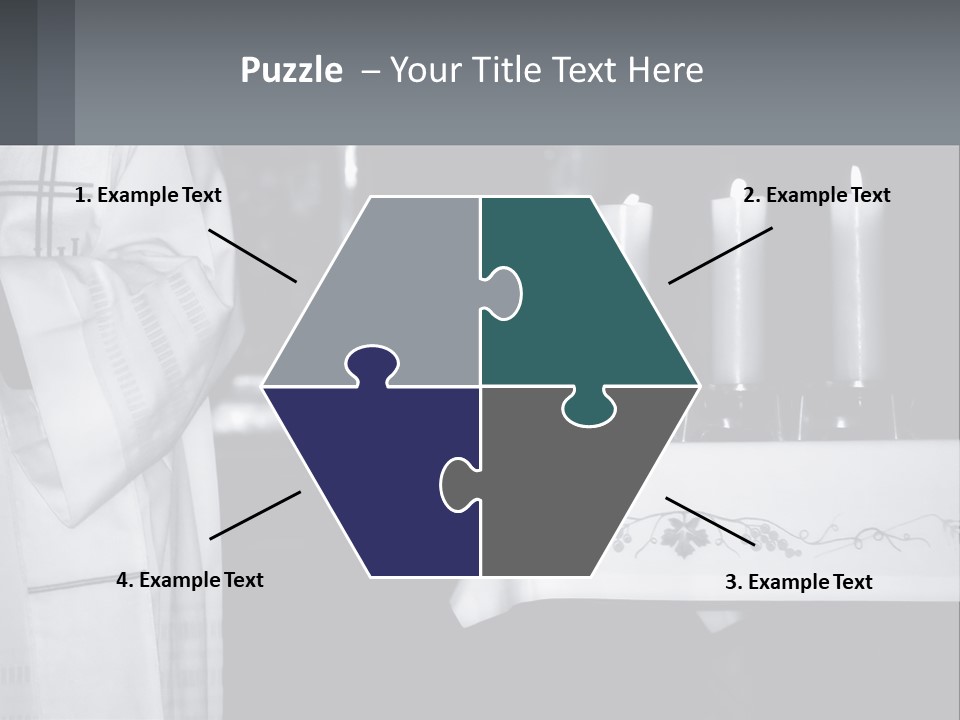 Calm God Celebration PowerPoint Template