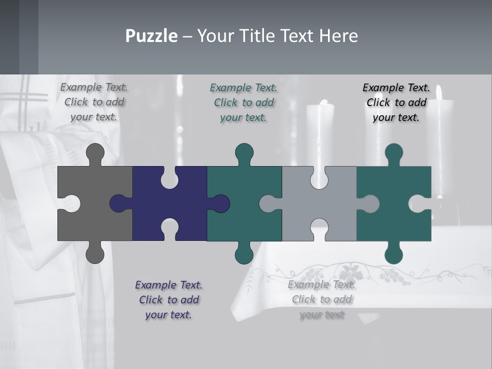 Calm God Celebration PowerPoint Template