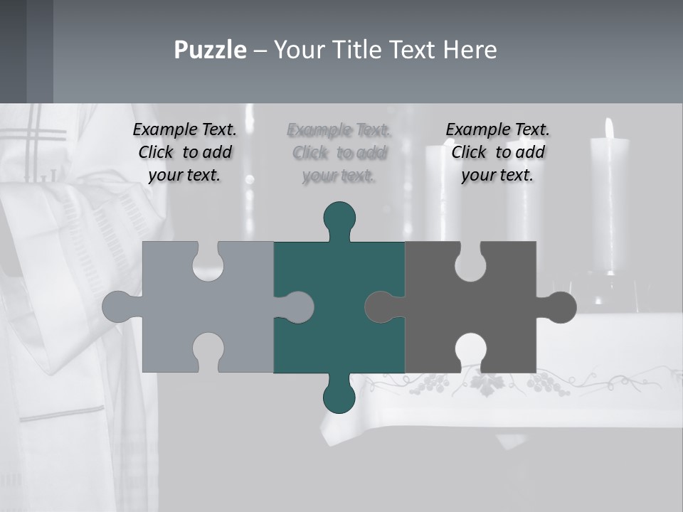 Calm God Celebration PowerPoint Template