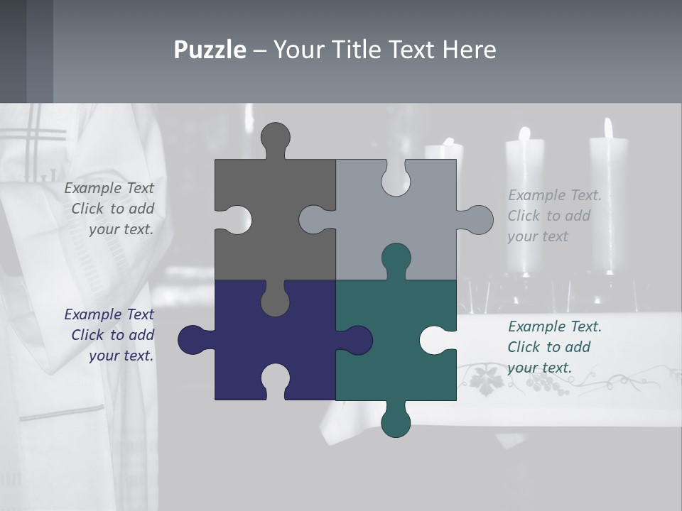 Calm God Celebration PowerPoint Template