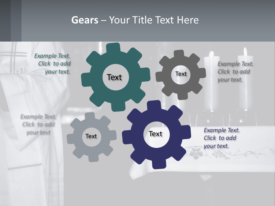 Calm God Celebration PowerPoint Template