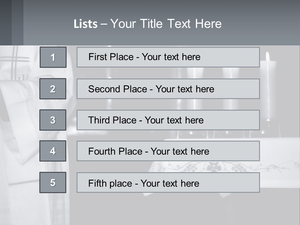 Calm God Celebration PowerPoint Template