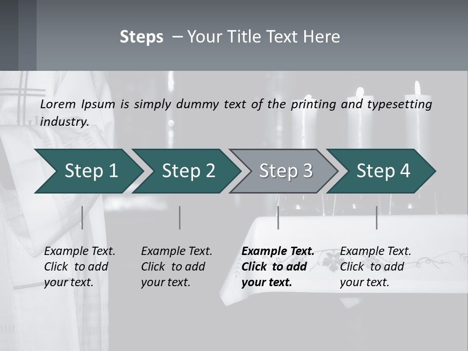 Calm God Celebration PowerPoint Template