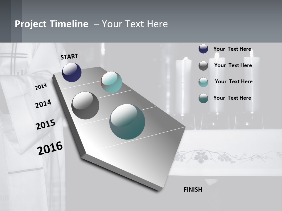 Calm God Celebration PowerPoint Template
