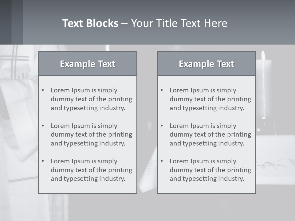 Calm God Celebration PowerPoint Template