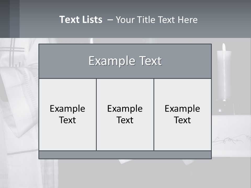 Calm God Celebration PowerPoint Template