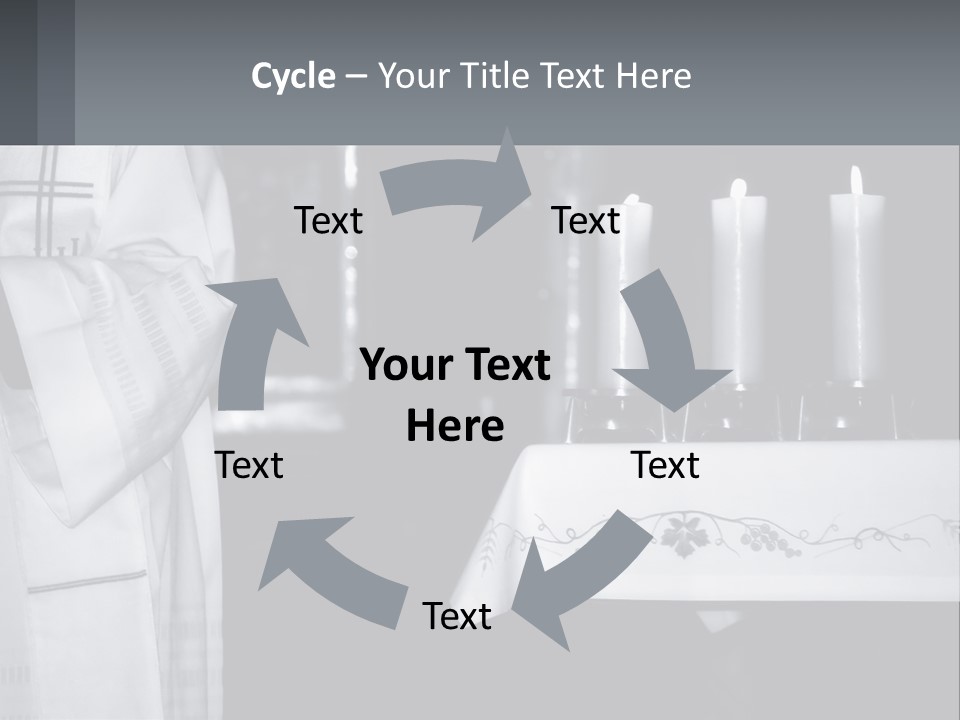 Calm God Celebration PowerPoint Template