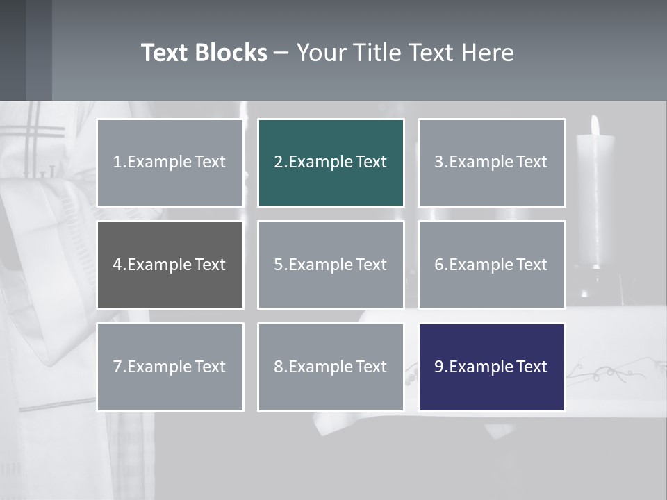 Calm God Celebration PowerPoint Template