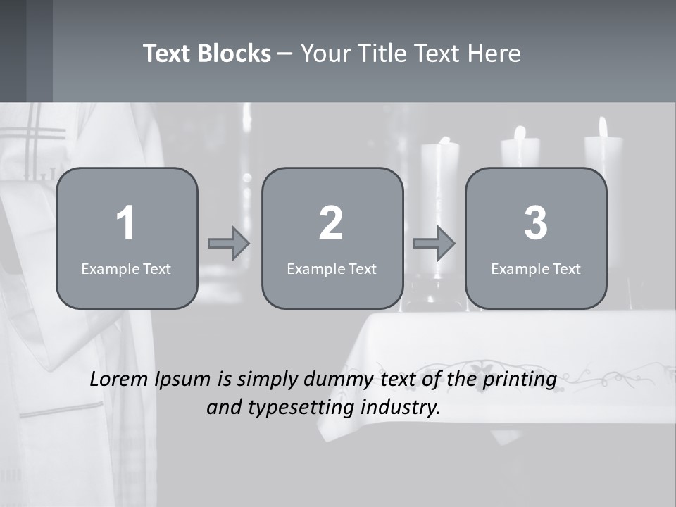 Calm God Celebration PowerPoint Template