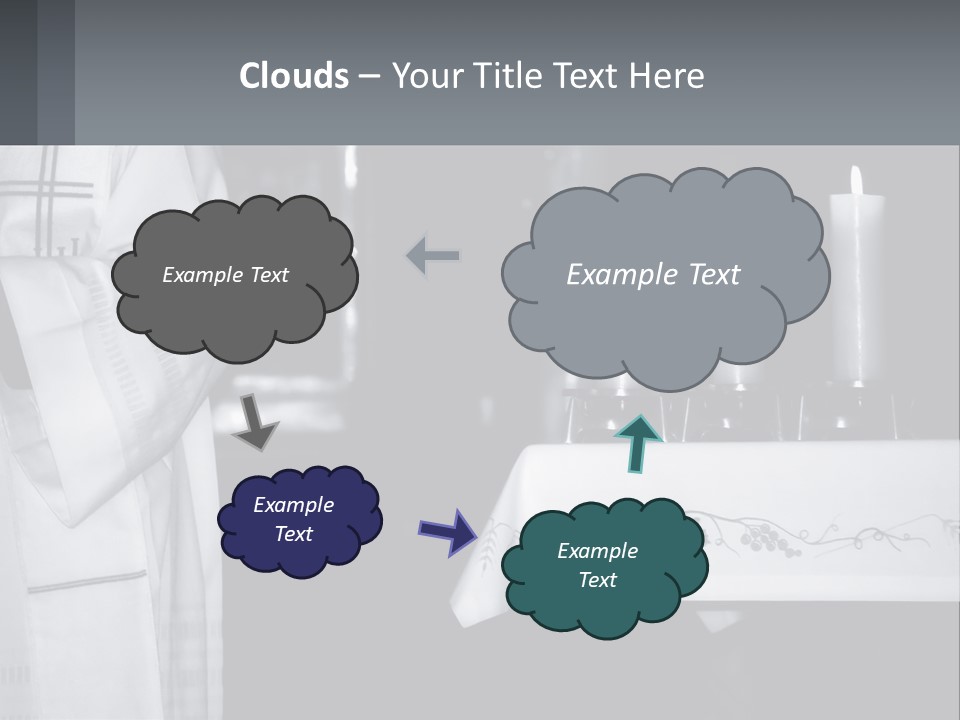 Calm God Celebration PowerPoint Template