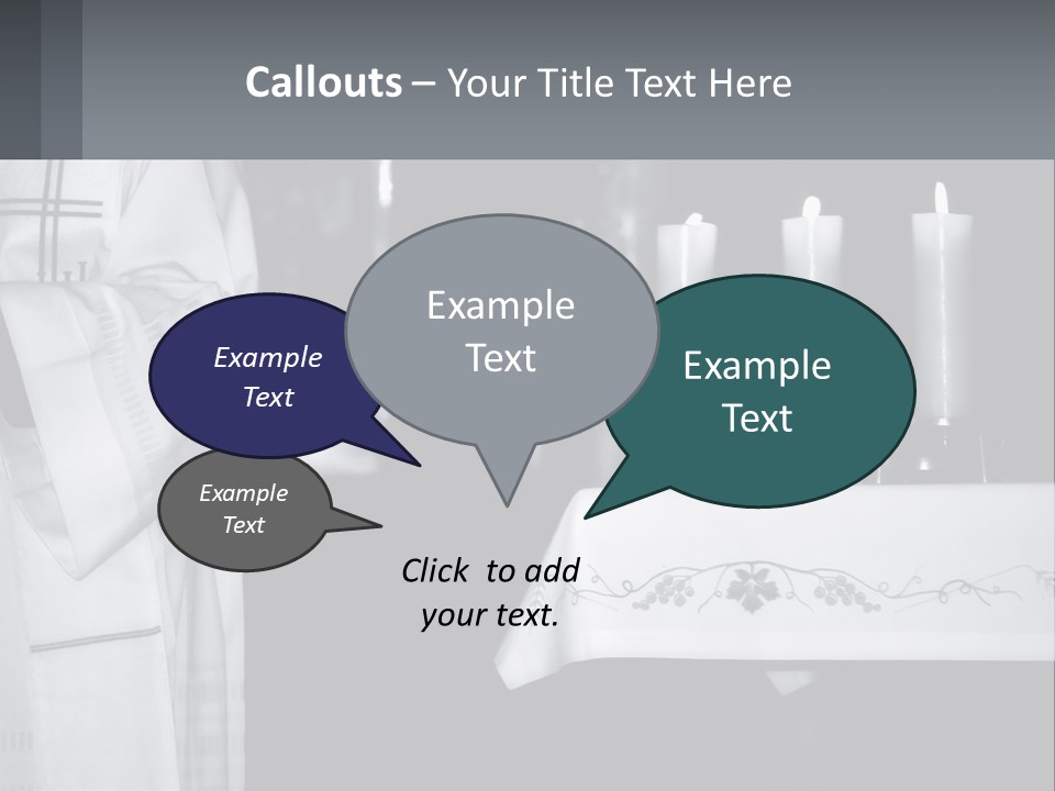 Calm God Celebration PowerPoint Template