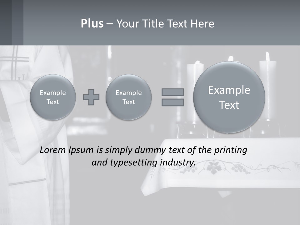 Calm God Celebration PowerPoint Template
