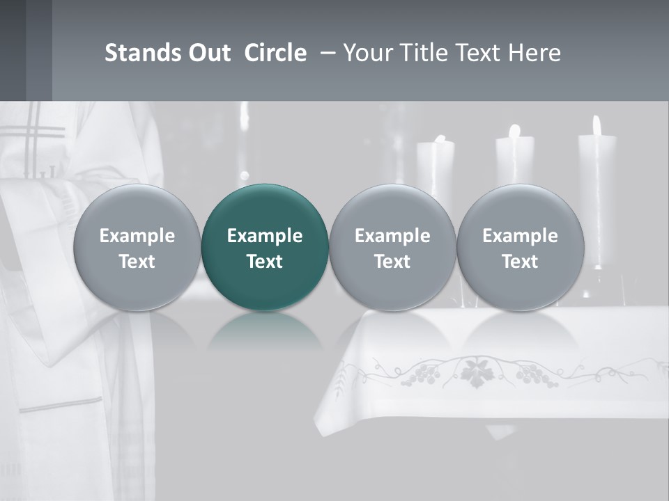 Calm God Celebration PowerPoint Template