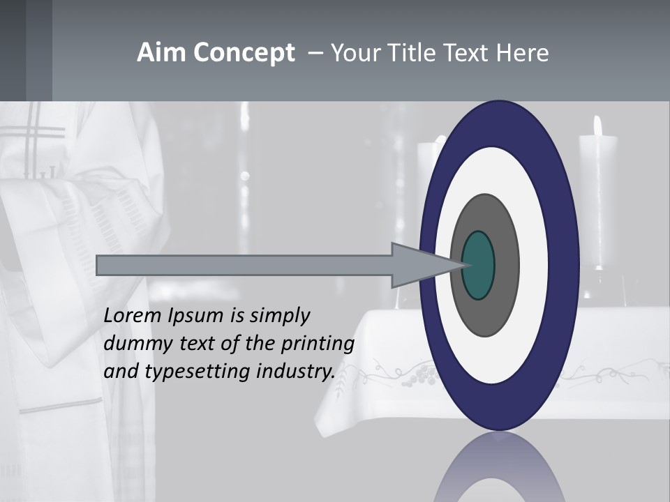 Calm God Celebration PowerPoint Template