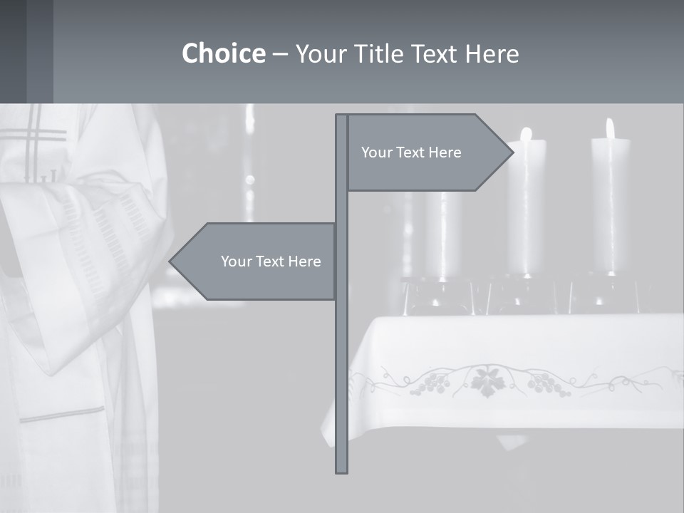 Calm God Celebration PowerPoint Template