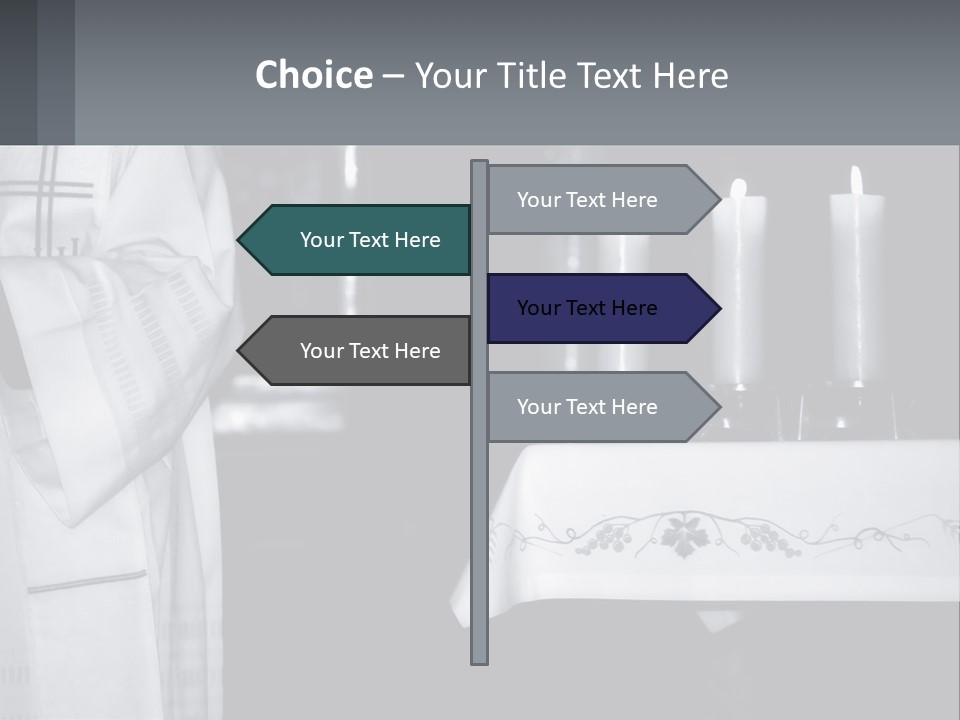 Calm God Celebration PowerPoint Template