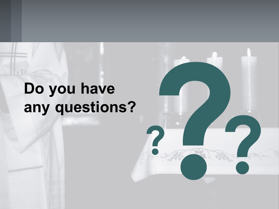 Calm God Celebration PowerPoint Template