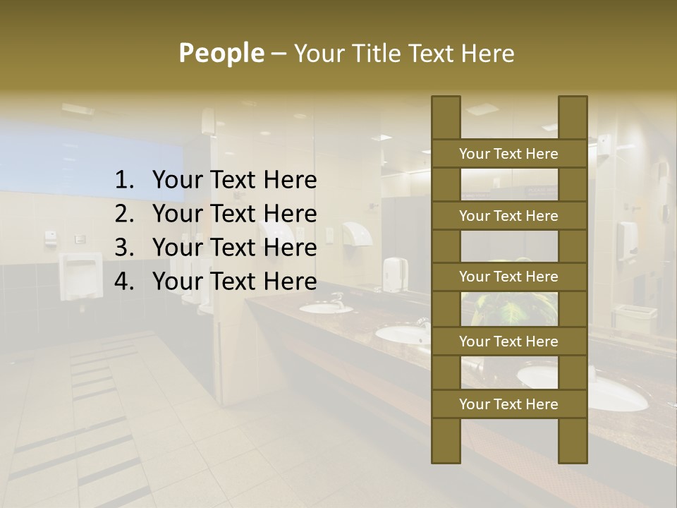 Closet Service Marble PowerPoint Template