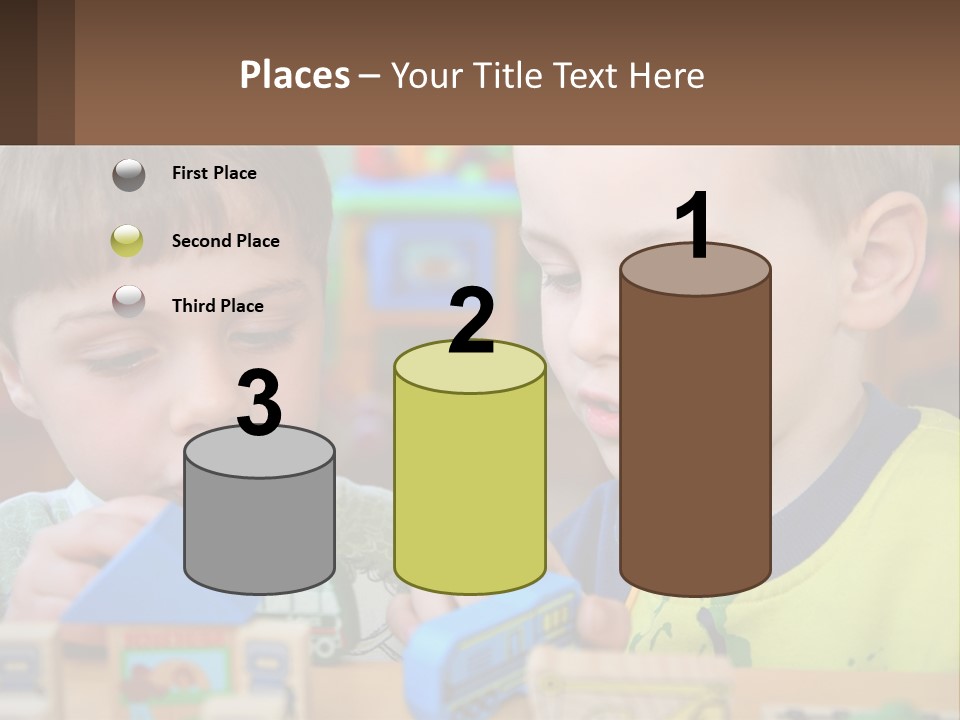 Preschool Fun Modeling PowerPoint Template