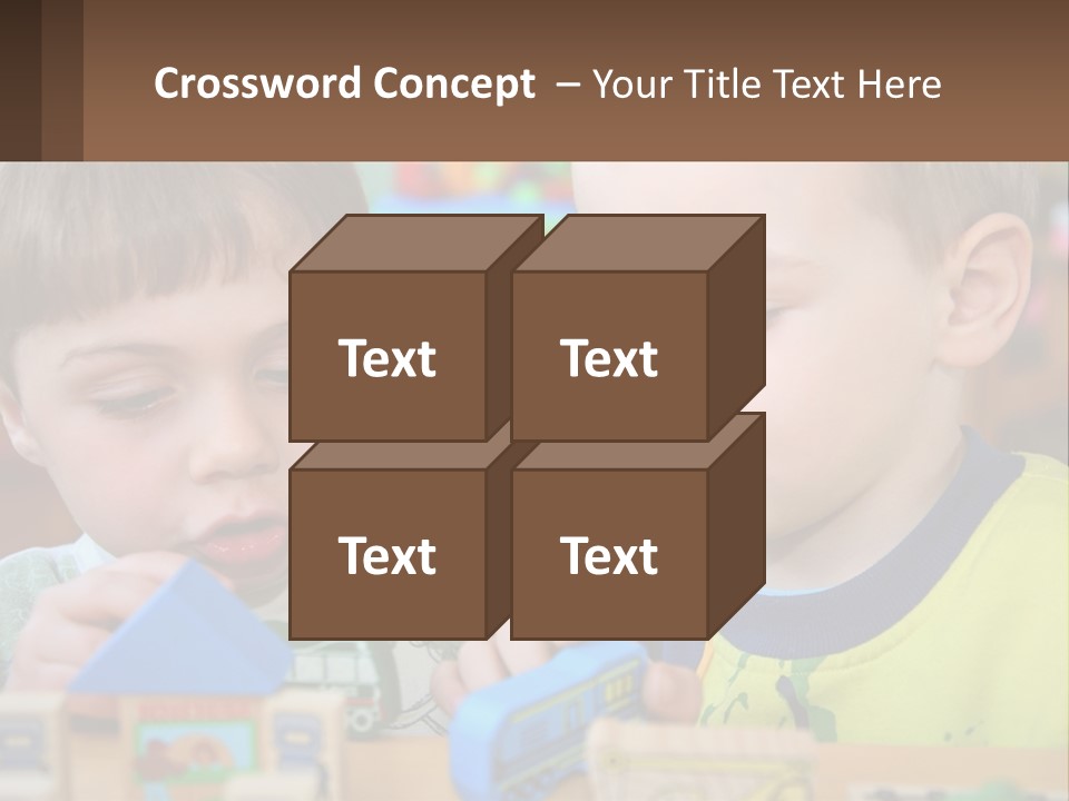 Preschool Fun Modeling PowerPoint Template