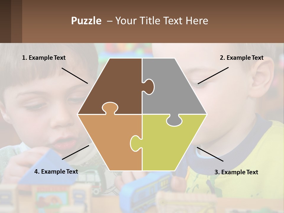 Preschool Fun Modeling PowerPoint Template