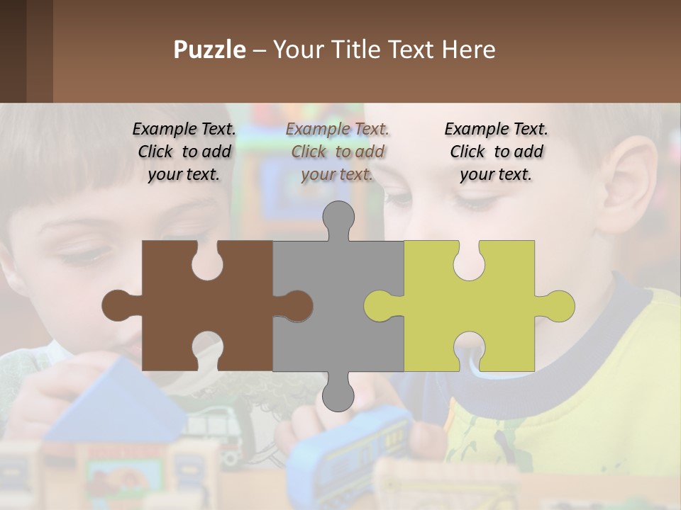 Preschool Fun Modeling PowerPoint Template