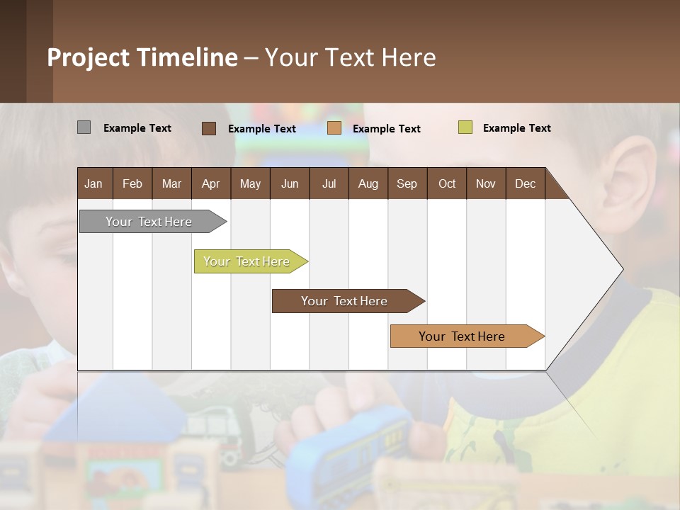 Preschool Fun Modeling PowerPoint Template