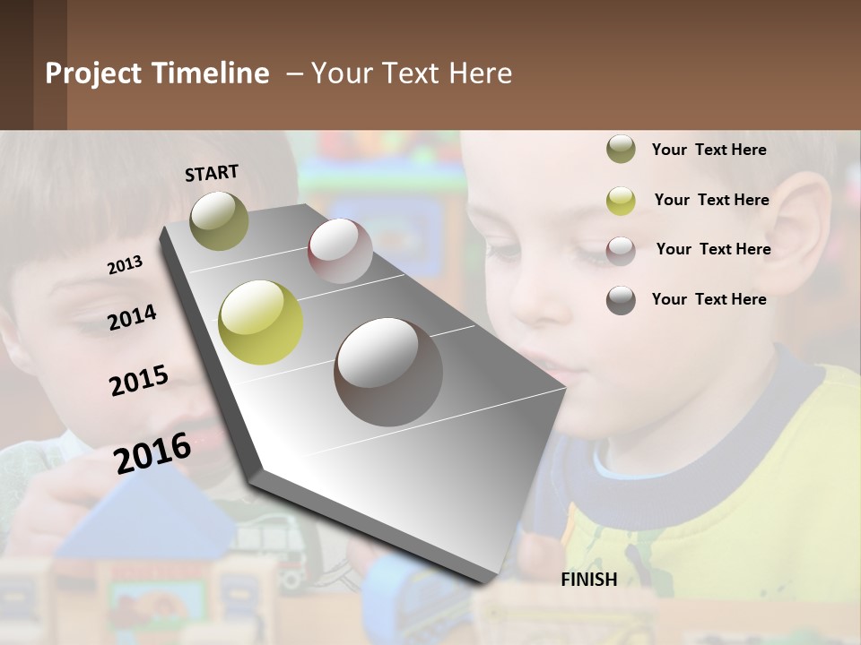 Preschool Fun Modeling PowerPoint Template