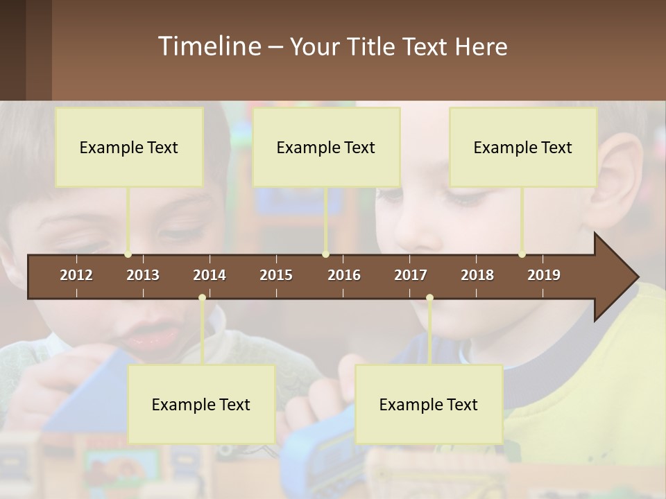 Preschool Fun Modeling PowerPoint Template