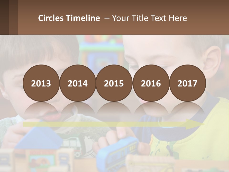 Preschool Fun Modeling PowerPoint Template